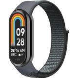 Microsonic Xiaomi Mi Band 8 Hasırlı Woven Sport Loop Gri Kordon