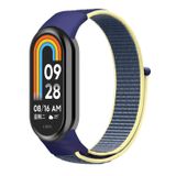 Microsonic Xiaomi Mi Band 8 Hasırlı Woven Sport Loop Lacivert Kordon
