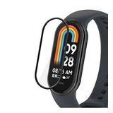 Microsonic Xiaomi Mi Band 8 Tam Kaplayan Nano Cam Ekran Koruyucu Siyah