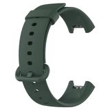 Microsonic Xiaomi Mi Watch Lite Silicone Sport Band Koyu Yeşil Kordon