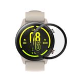 Microsonic Xiaomi Mi Watch Tam Kaplayan Temperli Cam Full Ekran Koruyucu Siyah