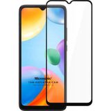 Microsonic Xiaomi Poco C40 Tam Kaplayan Temperli Siyah Cam Ekran Koruyucu