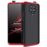 Microsonic Xiaomi Poco F2 Pro için Kılıf Double Dip 360 Protective Siyah Kırmızı [Poco F2 Pro ile Uyumlu Kılıf - Siyah - Kırmızı]