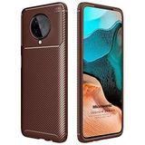 Microsonic Xiaomi Poco F2 Pro için Kılıf Legion Series Kahverengi [Poco F2 Pro ile Uyumlu Kılıf - Kahverengi]
