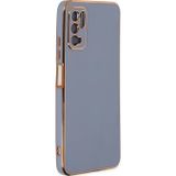 Microsonic Xiaomi Poco M3 Pro Olive Plated Lavanta Grisi Kılıf