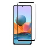 Microsonic Xiaomi Poco M3 Pro Tam Kaplayan Temperli Siyah Cam Ekran Koruyucu