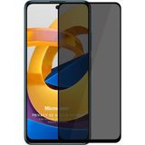 Microsonic Xiaomi Poco M4 Pro Privacy 5D Gizlilik Filtreli Siyah Cam Ekran Koruyucu