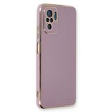 Microsonic Xiaomi Poco M5s Olive Plated Lila Kılıf