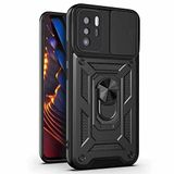 Microsonic Xiaomi Poco X3 GT için Kılıf Impact Resistant Siyah [Poco X3 GT ile Uyumlu Kılıf - Siyah]