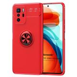 Microsonic Xiaomi Poco X3 GT için Kılıf Kickstand Ring Holder Kırmızı [Poco X3 GT ile Uyumlu Kılıf - Kırmızı]