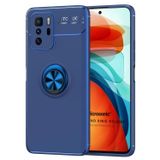 Microsonic Xiaomi Poco X3 GT için Kılıf Kickstand Ring Holder Lacivert [Poco X3 GT ile Uyumlu Kılıf - Lacivert]