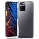 Microsonic Xiaomi Poco X3 GT için Kılıf Transparent Soft Beyaz [Poco X3 GT ile Uyumlu Kılıf - Şeffaf]