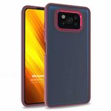 Microsonic Xiaomi Poco X3 NFC Bright Planet Kırmızı Cep Telefonu Kılıfı