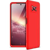 Microsonic Xiaomi Poco X3 NFC Double Dip 360 Protective Kırmızı Cep Telefonu Kılıfı