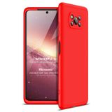 Microsonic Xiaomi Poco X3 Pro Double Dip 360 Protective Kırmızı Cep Telefonu Kılıfı