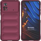 Microsonic Xiaomi Poco X4 Pro 5G Oslo Prime Bordo Cep Telefonu Kılıfı