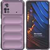 Microsonic Xiaomi Poco X4 Pro 5G Oslo Prime Lila Cep Telefonu Kılıfı