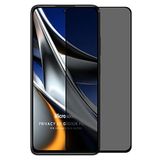 Microsonic Xiaomi Poco X4 Pro 5G Privacy 5D Gizlilik Filtreli Cam Ekran Koruyucu Siyah [Poco X4 Pro 5G ile Uyumlu Ekran Koruyucu]