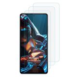 Microsonic Xiaomi Poco X5 Pro Screen Protector Nano Glass Cam Ekran Koruyucu (3`lü Paket) [Poco X5 Pro ile Uyumlu Ekran Koruyucu - Şeffaf]