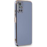 Microsonic Xiaomi Redmi 10 2022 Olive Plated Lavanta Grisi Kılıf