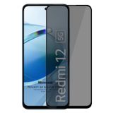 Microsonic Xiaomi Redmi 12 5G Privacy 5D Gizlilik Filtreli Cam Ekran Koruyucu Siyah [Redmi 12 5G ile Uyumlu Ekran Koruyucu - Siyah]