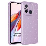 Microsonic Xiaomi Redmi 12C için Kılıf Grand Stardust Lila [Redmi 12C ile Uyumlu Kılıf - Lila]