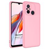 Microsonic Xiaomi Redmi 12C için Kılıf Groovy Soft Pembe [Redmi 12C ile Uyumlu Kılıf - Pembe]
