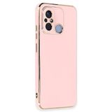 Microsonic Xiaomi Redmi 12C için Kılıf Olive Plated Pembe [Redmi 12C ile Uyumlu Kılıf - Pembe]