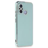 Microsonic Xiaomi Redmi 12C için Kılıf Olive Plated Yeşil [Redmi 12C ile Uyumlu Kılıf - Yeşil]