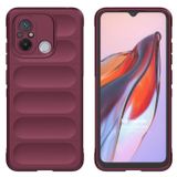 Microsonic Xiaomi Redmi 12C için Kılıf Oslo Prime Bordo [Redmi 12C ile Uyumlu Kılıf - Bordo]