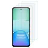 Microsonic Xiaomi Redmi 13 4G Screen Protector Nano Glass Cam Ekran Koruyucu (3`lü Paket) [Redmi 13 4G ile Uyumlu Ekran Koruyucu - Şeffaf]