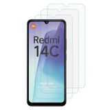 Microsonic Xiaomi Redmi 14C Screen Protector Nano Glass Cam Ekran Koruyucu (3`lü Paket) [Redmi 14C ile Uyumlu Ekran Koruyucu - Şeffaf]