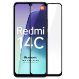 Microsonic Xiaomi Redmi 14C Tam Kaplayan Temperli Cam Ekran Koruyucu Siyah [Redmi 14C ile Uyumlu Ekran Koruyucu - Siyah]