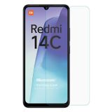 Microsonic Xiaomi Redmi 14C Tempered Glass Cam Ekran Koruyucu [Redmi 14C ile Uyumlu Ekran Koruyucu - Şeffaf]