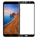 Microsonic Xiaomi Redmi 7A Tam Kaplayan Temperli Cam Ekran Koruyucu Siyah [Redmi 7A ile Uyumlu Ekran Koruyucu]