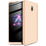 Microsonic Xiaomi Redmi 8A Double Dip 360 Protective Gold Cep Telefonu Kılıfı