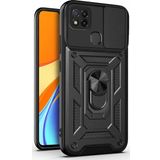 Microsonic Xiaomi Redmi 9C Impact Resistant Siyah Kılıf