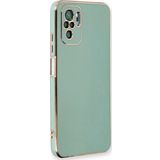 Microsonic Xiaomi Redmi Note 10 Olive Plated Yeşil Kılıf