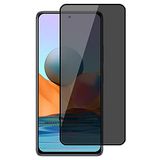 Microsonic Xiaomi Redmi Note 10S Privacy 5D Gizlilik Filtreli Cam Ekran Koruyucu Siyah [Redmi Note 10S ile Uyumlu Ekran Koruyucu]