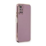 Microsonic Xiaomi Redmi Note 11 4G Olive Plated Lila Kılıf
