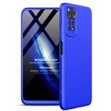 Microsonic Xiaomi Redmi Note 11 Pro 5G Double Dip 360 Protective Mavi Cep Telefonu Kılıfı