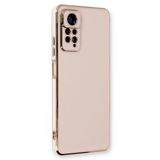 Microsonic Xiaomi Redmi Note 11 Pro 5G Olive Plated Pembe Cep Telefonu Kılıfı