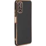 Microsonic Xiaomi Redmi Note 11 SE Olive Plated Siyah Cep Telefonu Kılıfı