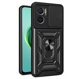 Microsonic Xiaomi Redmi Note 11E için Kılıf Impact Resistant Siyah [Redmi Note 11E ile Uyumlu Kılıf - Siyah]