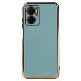 Microsonic Xiaomi Redmi Note 11E için Kılıf Olive Plated Yeşil [Redmi Note 11E ile Uyumlu Kılıf - Yeşil]