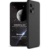 Microsonic Xiaomi Redmi Note 12 Double Dip 360 Protective Siyah Cep Telefonu Kılıfı