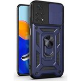 Microsonic Xiaomi Redmi Note 12 Pro 4G Impact Resistant Lacivert Cep Telefonu Kılıfı