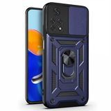 Microsonic Xiaomi Redmi Note 12 Pro 4G Impact Resistant Lacivert Cep Telefonu Kılıfı
