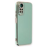 Microsonic Xiaomi Redmi Note 12 Pro 4G Olive Plated Yeşil Kılıf