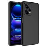 Microsonic Xiaomi Redmi Note 12 Pro+ 5G için Kılıf Groovy Soft Siyah [Redmi Note 12 Pro+ 5G ile Uyumlu Kılıf - Siyah]
